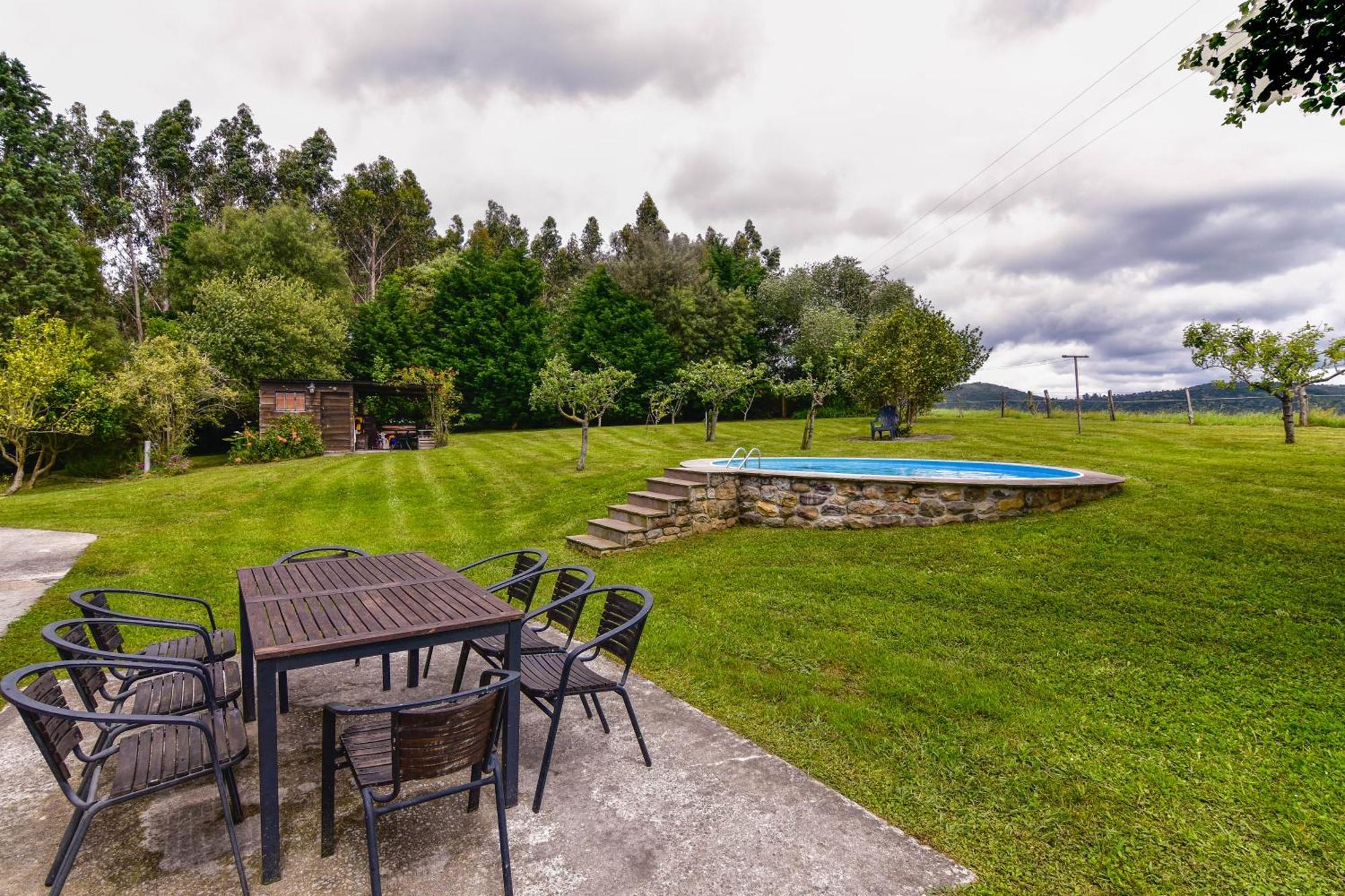 Casa Con Gran Jardin Y Piscina En Cabarceno Villa Villanueva  Buitenkant foto
